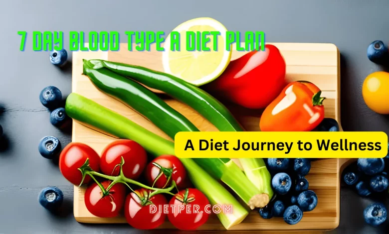 7 Day Blood Type A Diet Plan