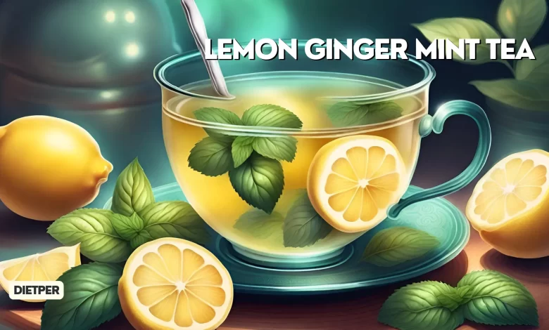Lemon Ginger Mint Tea