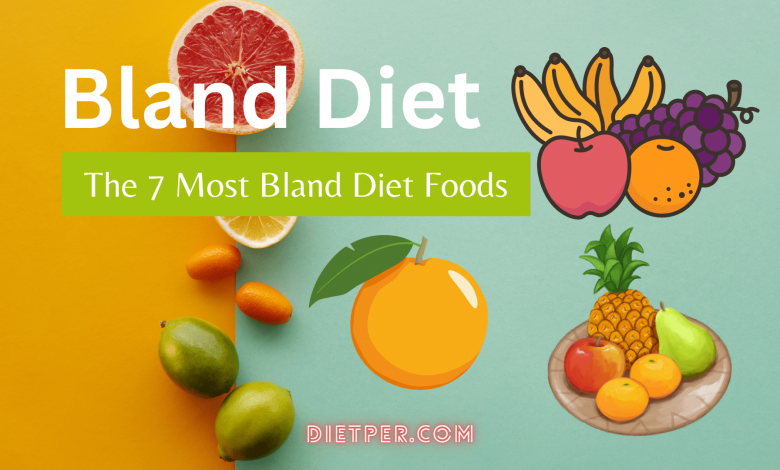 bland diet food